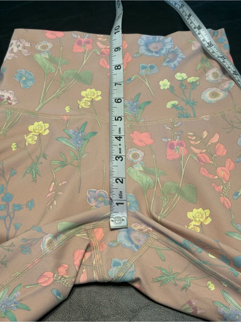 Fabletics PureLux High-Waist Active Leggings - Pastel Flower Print soft &cozy - Picture 6 of 8